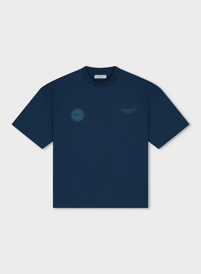 Equalité T-Shirt Sunny EQ.26.2.6.24.314 - 314 Navy & Light Blue