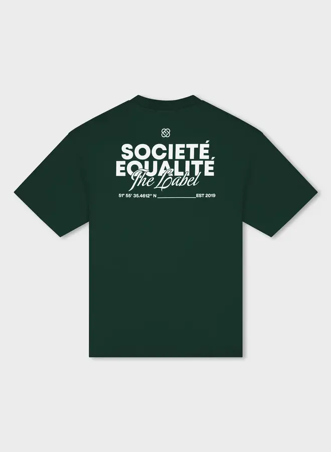 Equalité T-Shirt SOCIETÉ EQ.26.3.6.13.400 - 400 Green