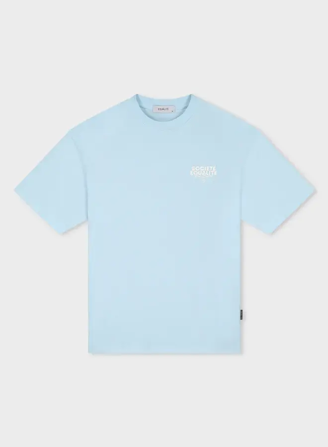 Equalité T-Shirt SOCIETÉ EQ.26.3.6.9.320 - 320 Light Blue