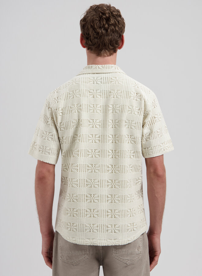 Dstrezzed Korte Mouwen Overhemd Luca 311519 - 107 Silver Birch