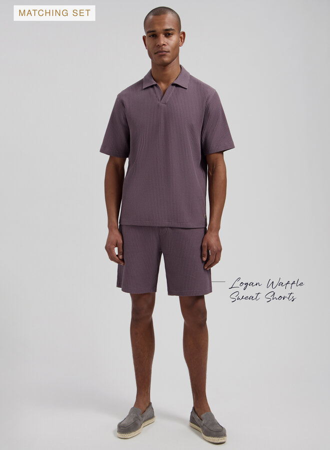 Dstrezzed Polo Mayson 240206 - 463 Purple Grey