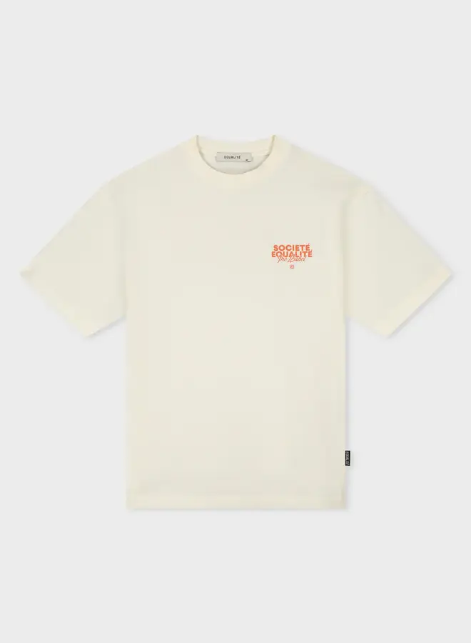 Equalité T-shirt Societé 2.0 EQ.26.5.6.6.110 - Off White