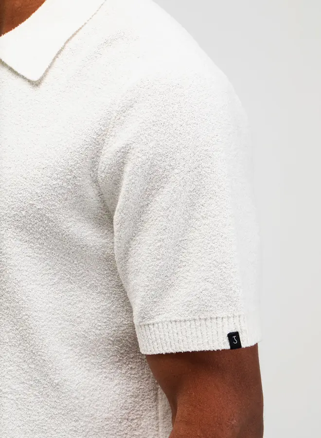 Butcher Of Blue Polo Boucle M2616003 - 112 Titan White