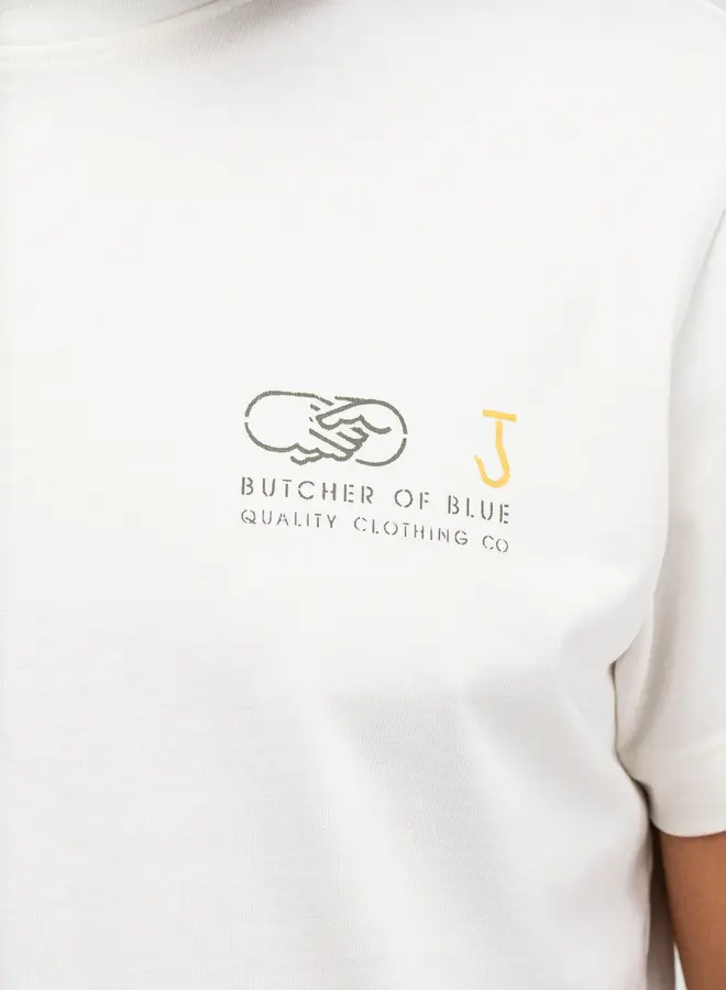 Butcher Of Blue T-Shirt Army Elphin M2613050 - 112 Titan White