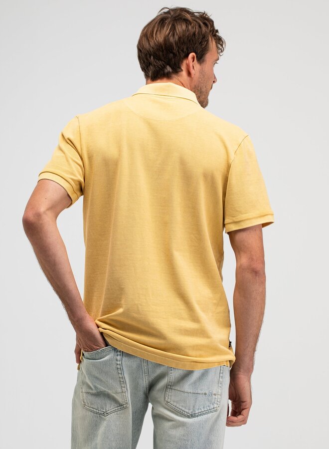 Butcher Of Blue Polo Army Pique M2512014 - 407 Austin Yello