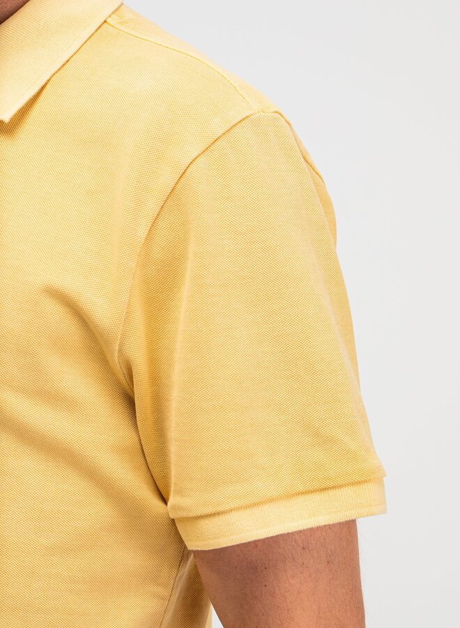 Butcher Of Blue Polo Army Pique M2512014 - 407 Austin Yello