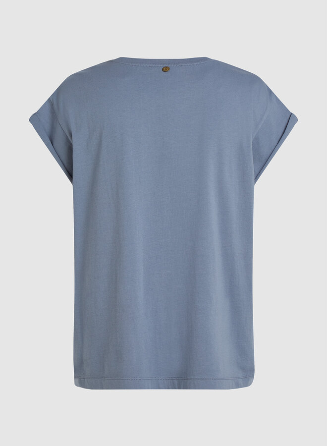 Circle of trust T-Shirt Tara S26_142_ - 3021 Steel Blue