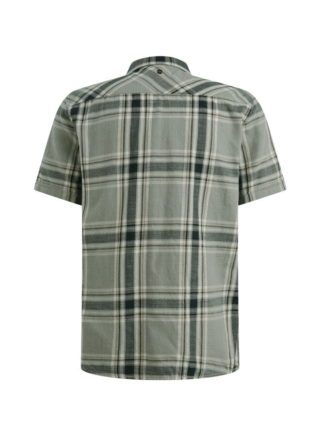 Pme Legend Korte Mouwen Overhemd PSIS2604215 - 6123 Iceberg Green