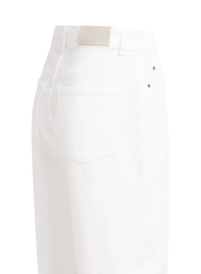 Yaya Barrel Jeans 01-311152-604 - 99050 Off White Denim