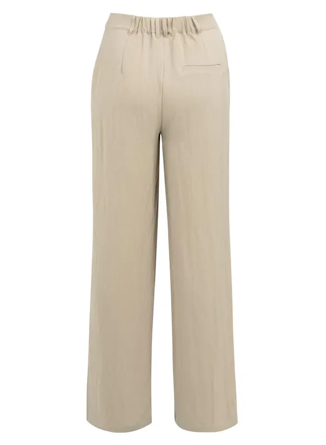 Yaya Wijde Broek 01-301253-604 - 61104 Crockery Brown