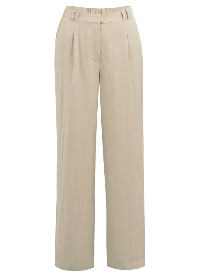 Yaya Wijde Broek 01-301253-604 - 61104 Crockery Brown