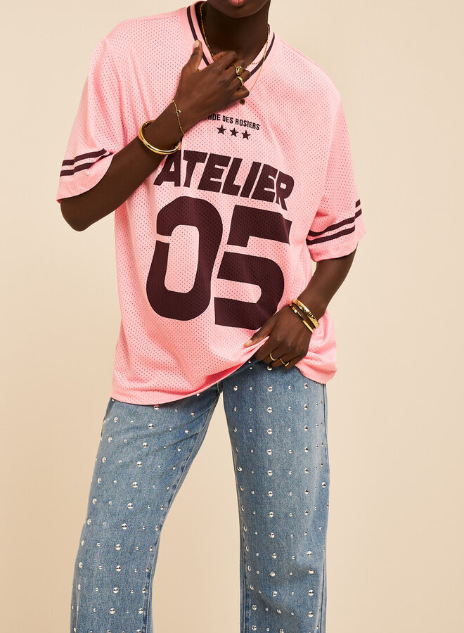 Sporty T-Shirt MJ15126 - 0800 Roze