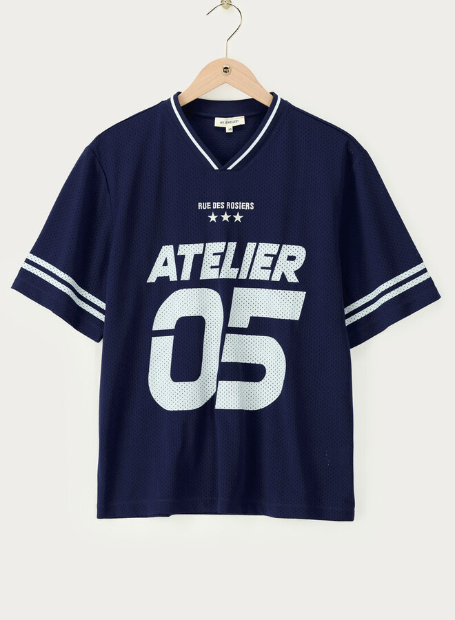 My Jewellery Sporty T-Shirt MJ15126-0675 - Donker Blauw