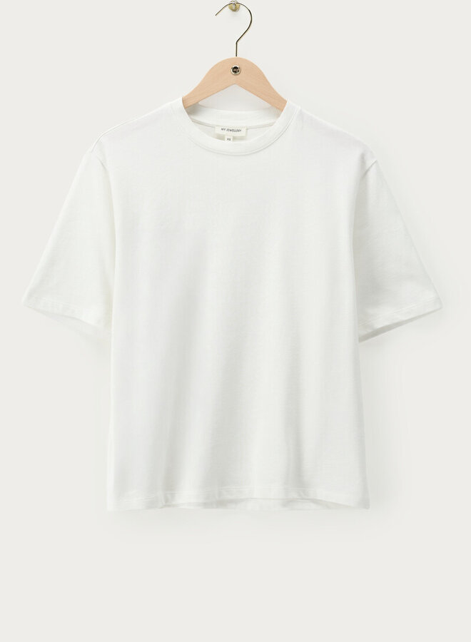 My Jewellery Oversized T-Shirt MJ15543-0900 - Wit
