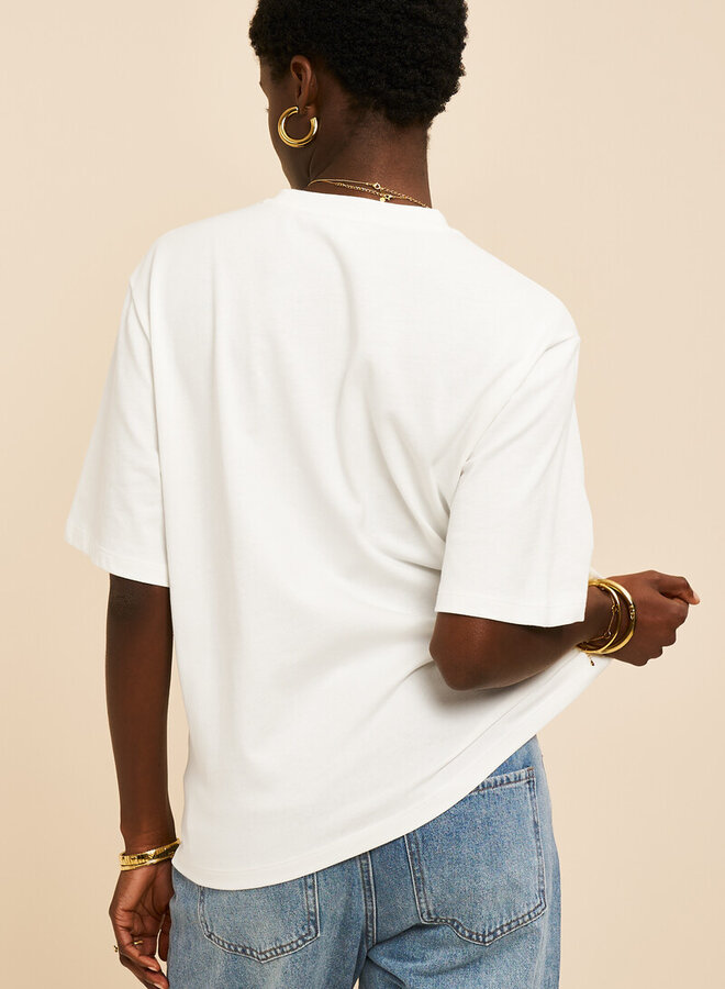 My Jewellery Oversized T-Shirt MJ15543-0900 - Wit