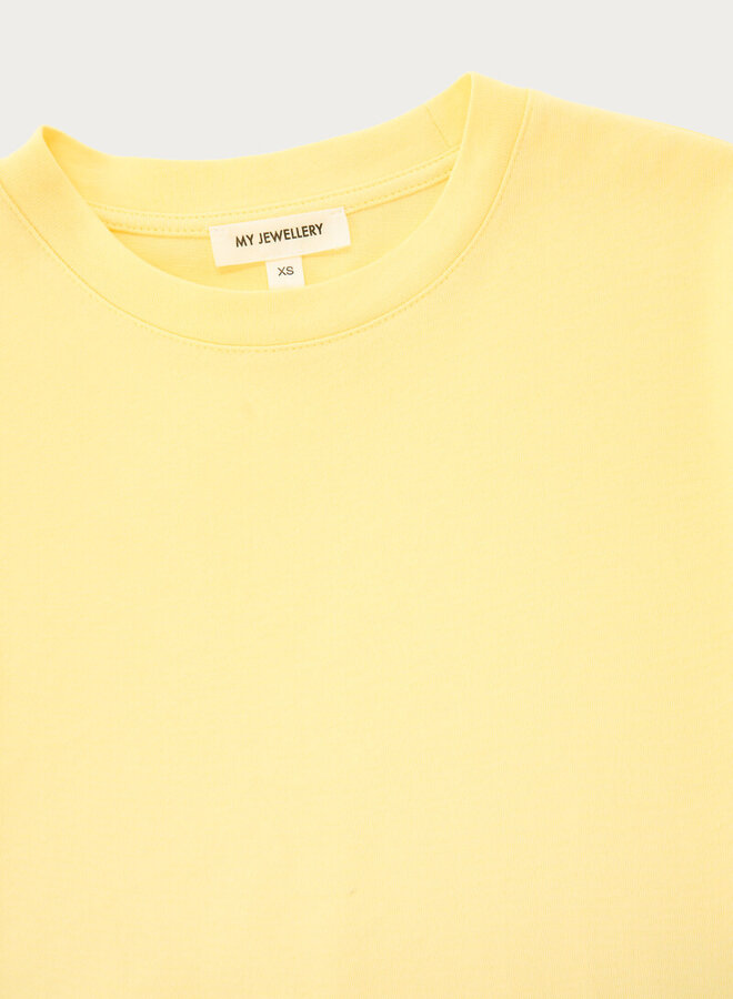 My Jewellery Oversized T-shirt MJ15543-0400 - Geel