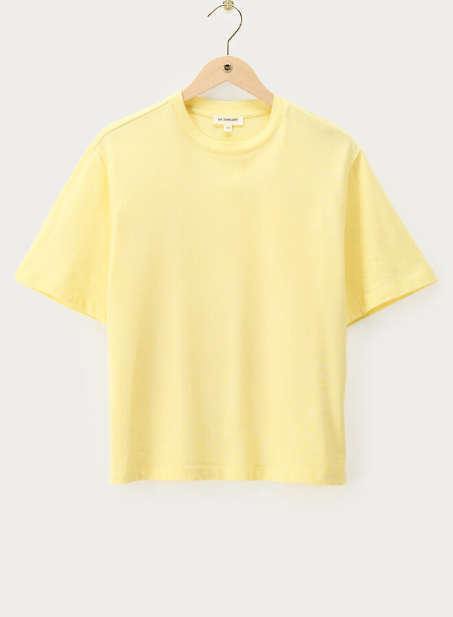 My Jewellery Oversized T-shirt MJ15543-0400 - Geel