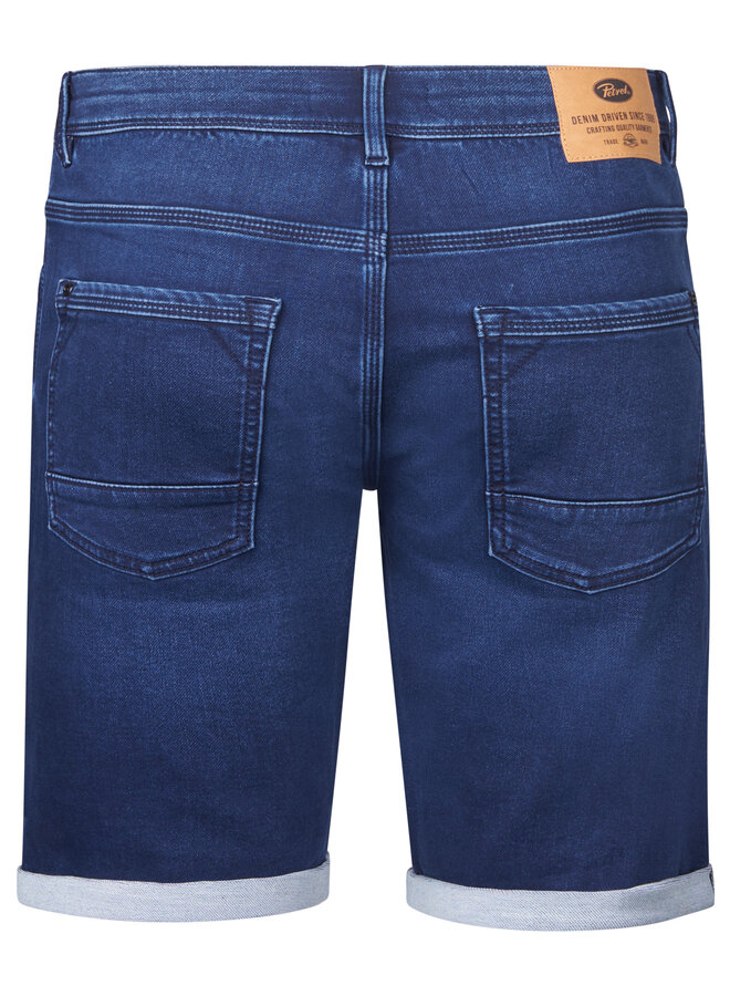 Petrol Denim Short M-ROS-SHO001 - 5806 Dark Stone