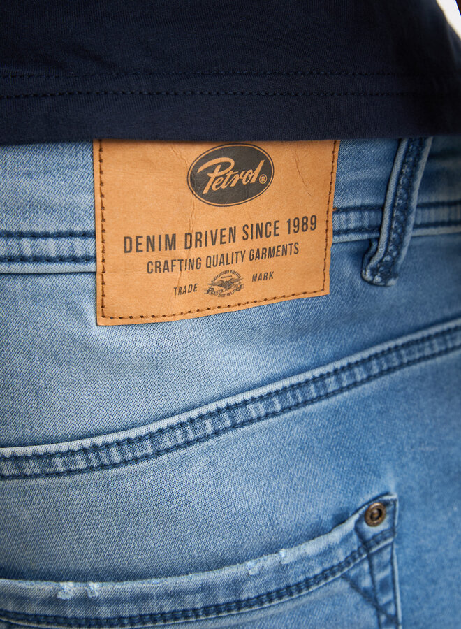 Petrol Denim Short M-ROS-SHO001 - 5752 Medium Indigo