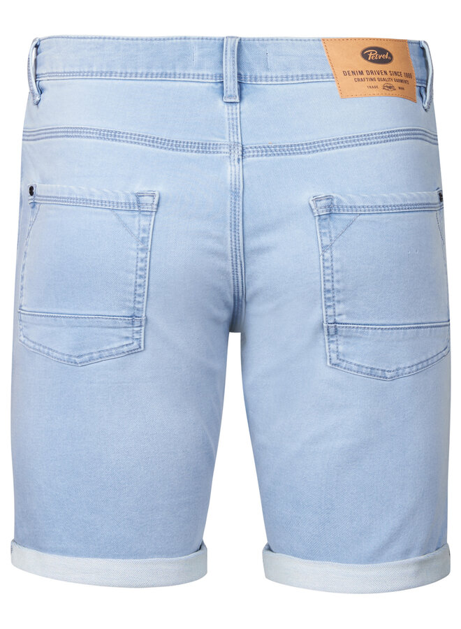 Petrol Denim Short M-ROS-SHO001 - 5700 Bleached