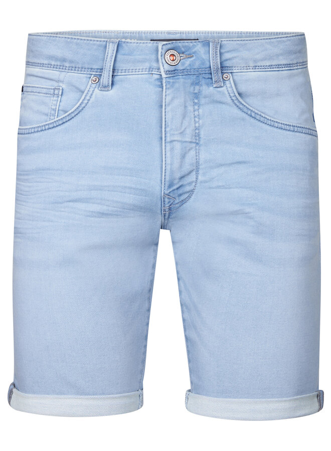 Petrol Denim Short M-ROS-SHO001 - 5700 Bleached