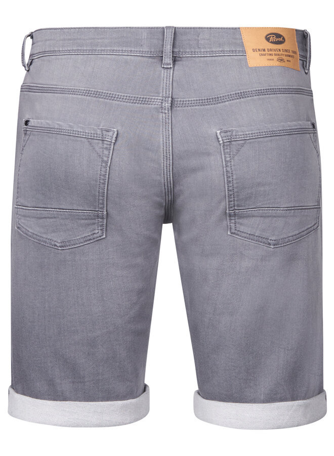 Petrol Denim Short M-ROS-SHO001 - 9706 Light Grey