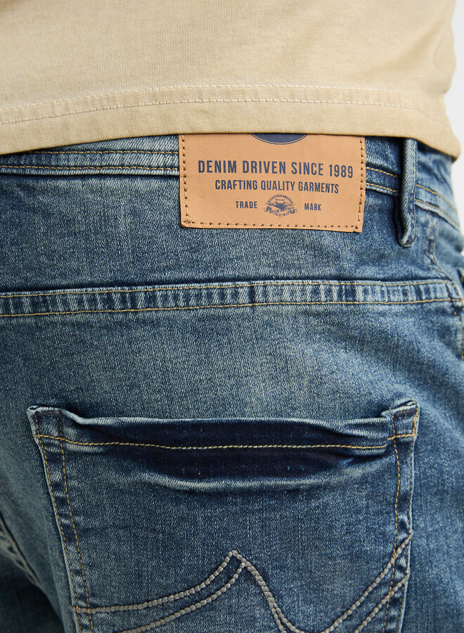 Petrol Denim Short M-1060-SHO002 - 5886 Daydream