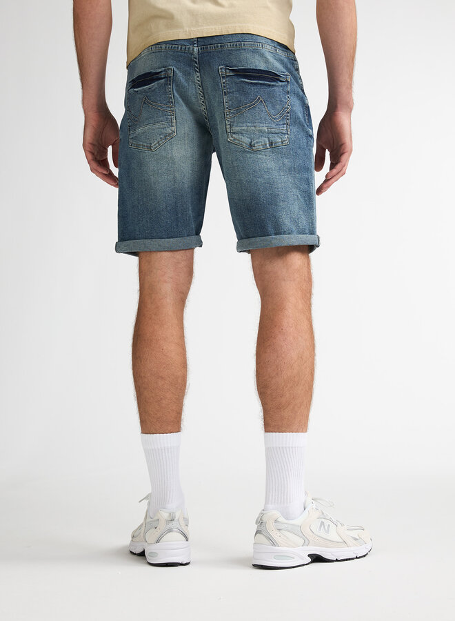 Petrol Denim Short M-1060-SHO002 - 5886 Daydream