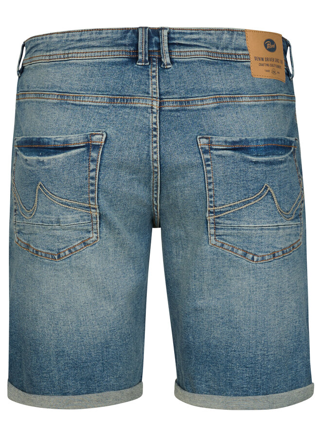 Petrol Denim Short M-1060-SHO002 - 5886 Daydream