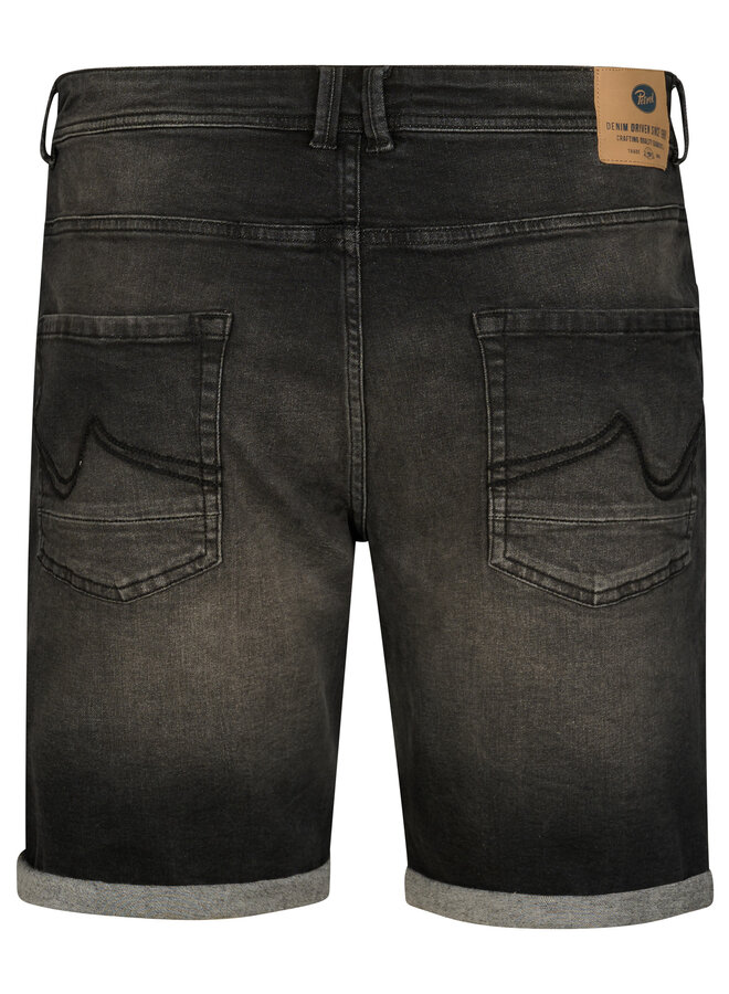Petrol Denim Short M-1060-SHO002 - 9705 Black Stone