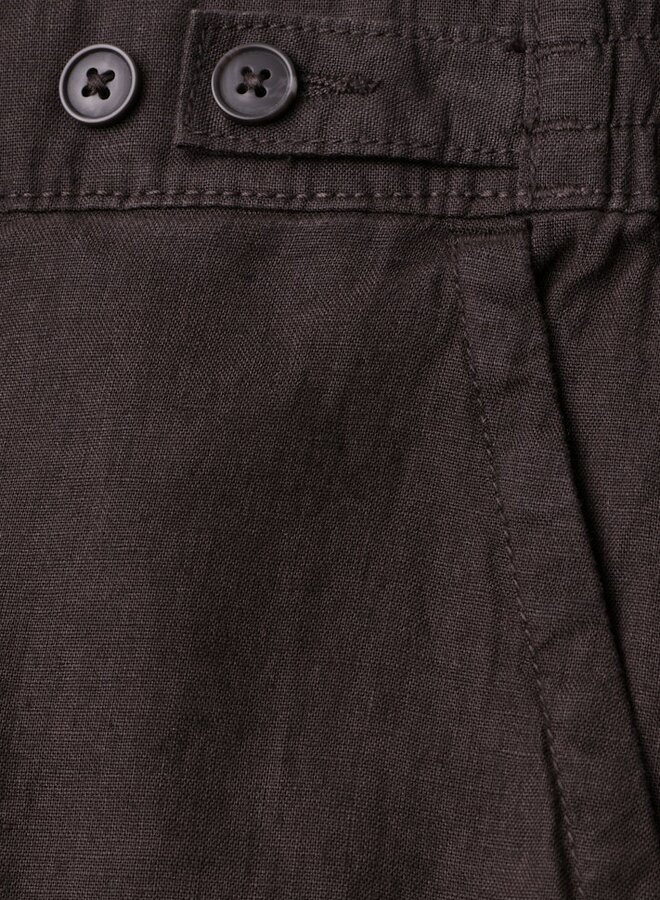 Street One Linnen Broek 379811 - 17276 Espresso Brown