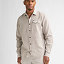 Petrol Lange Mouw Overhemd M-1060-SIL401 - 7130 Light Tan