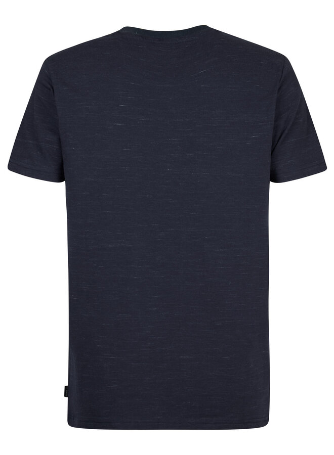 Petrol T-Shirt M-1060-TSR626 - 5178 Navy Blue