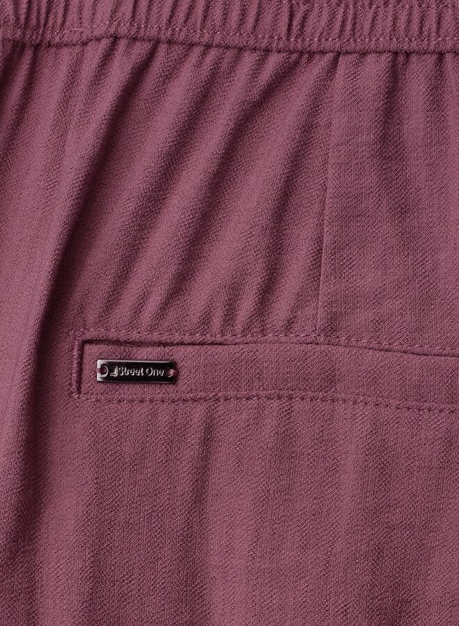 Street One Wijde Broek 380797 - 17733 Dark Clouded Blush