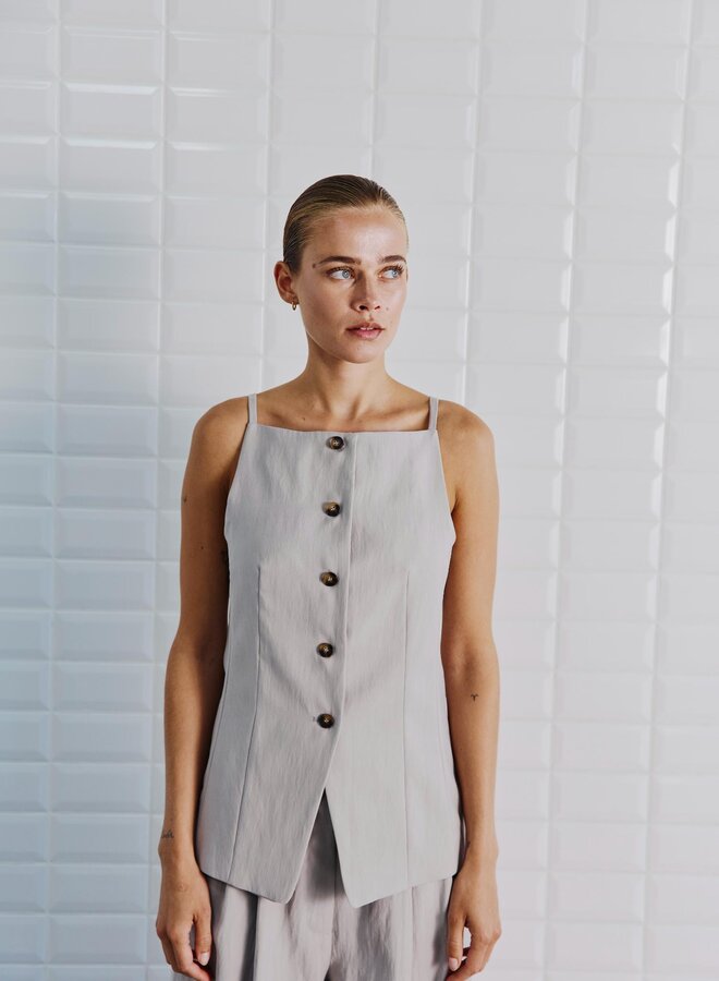 Withblack Gilet WBLMARITSA 00001689 - Summer Grey