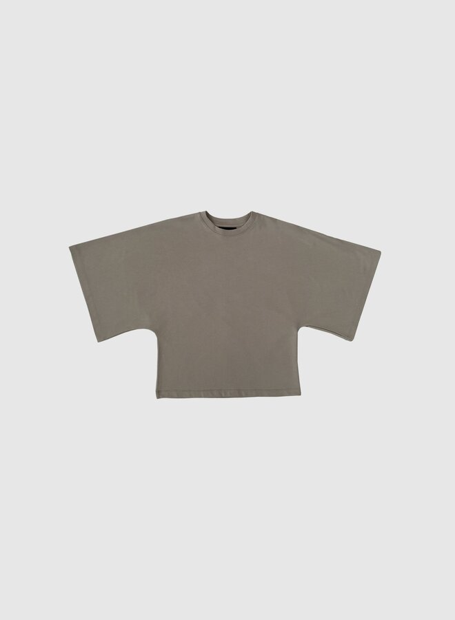 Withblack T-shirt WBLCAPRI 00001707 - Grey Sand Gd