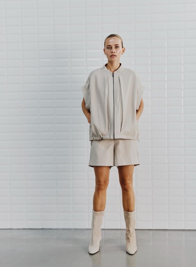 Withblack Shorts WBLANNI 00001721 - Silver Lining