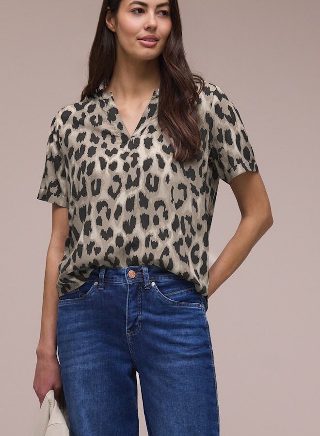 Street One T-Shirt 346547 - 37278  Timeless Beige