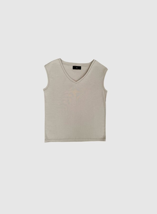 Mouwloos T-shirt WBLCOMO 00001701 - Summer Grey