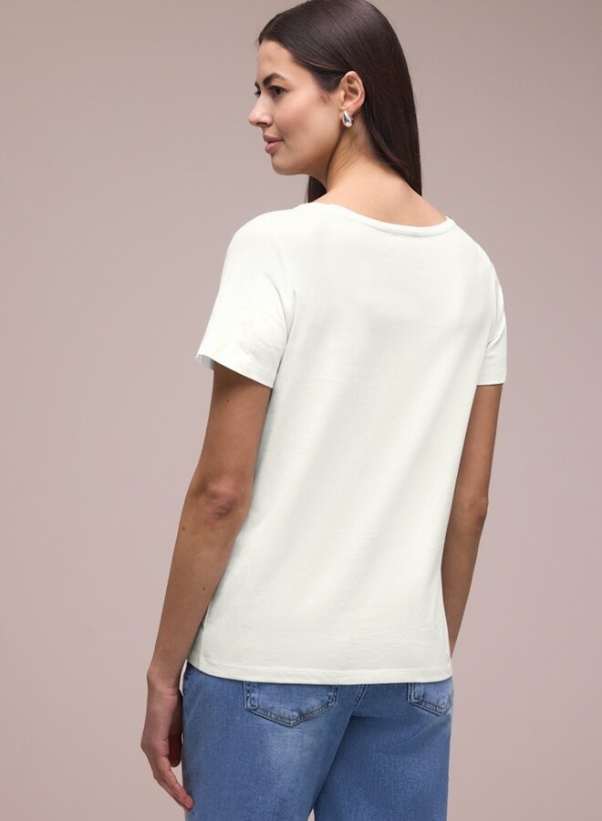Street One T - Shirt 325088 - 20108 Off White