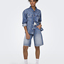 Only Baggy Short ONLMATE 15340976 - 4674440 Medium Blue Denim