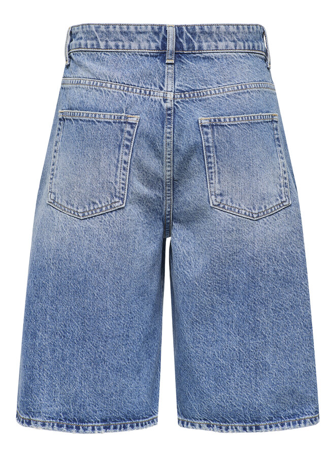 Only Baggy Short ONLMATE 15340976 - 4674440 Medium Blue Denim