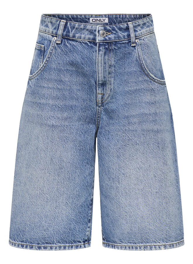 Only Baggy Short ONLMATE 15340976 - 4674440 Medium Blue Denim