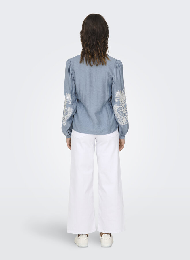 Only Blouse ONLNEW 15344970 - 4723505 Faded Denim