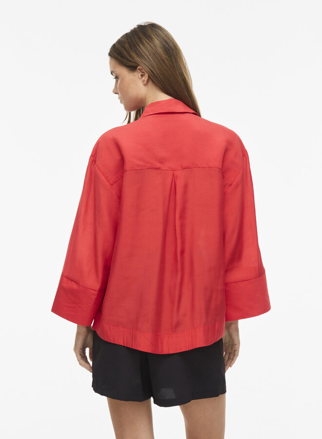 Vila Blouse VIASPYN 14113428 - 4951069 Hibiscus