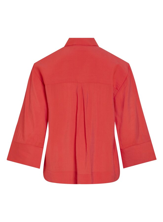 Vila Blouse VIASPYN 14113428 - 4951069 Hibiscus