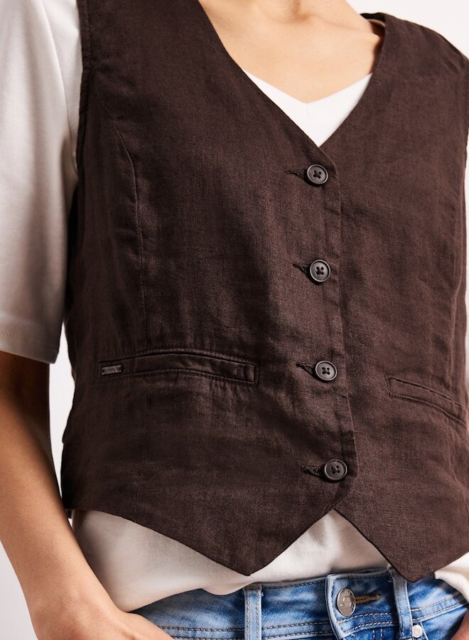 Gilet 220304 - 17276 Espresso Brown