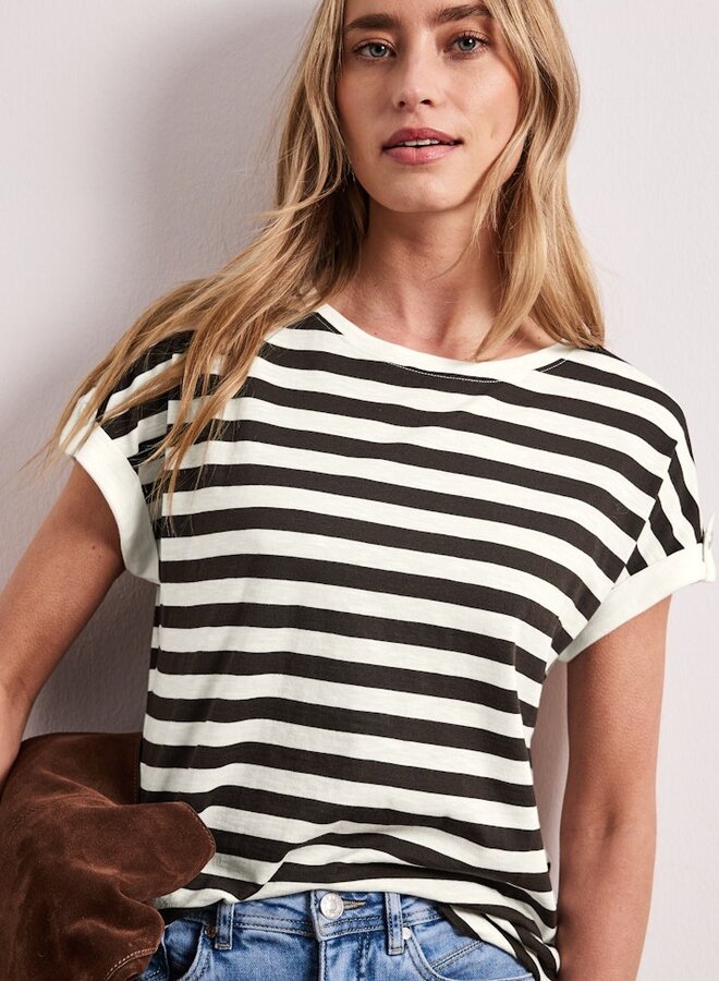 Street  One Shirt 325059 - 27276 Espresso Brown