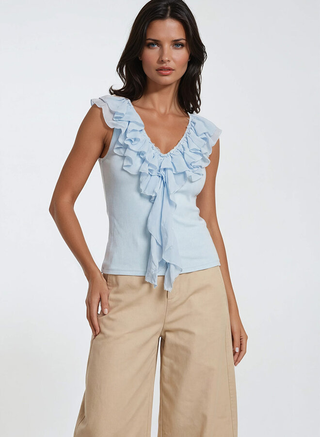 Turquoise By Daan Roesel Top 84808 - Licht Blauw