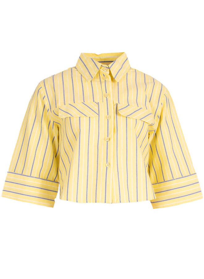 Azzurro Blouse A-93247- Yellow